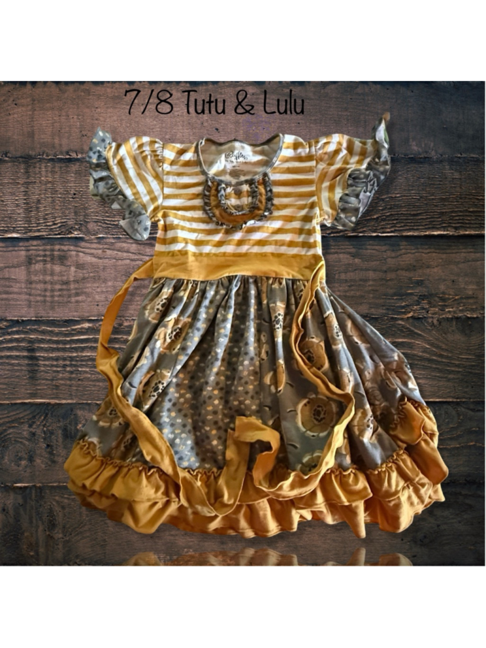 Size 7/8 Tutu & Lulu Dress